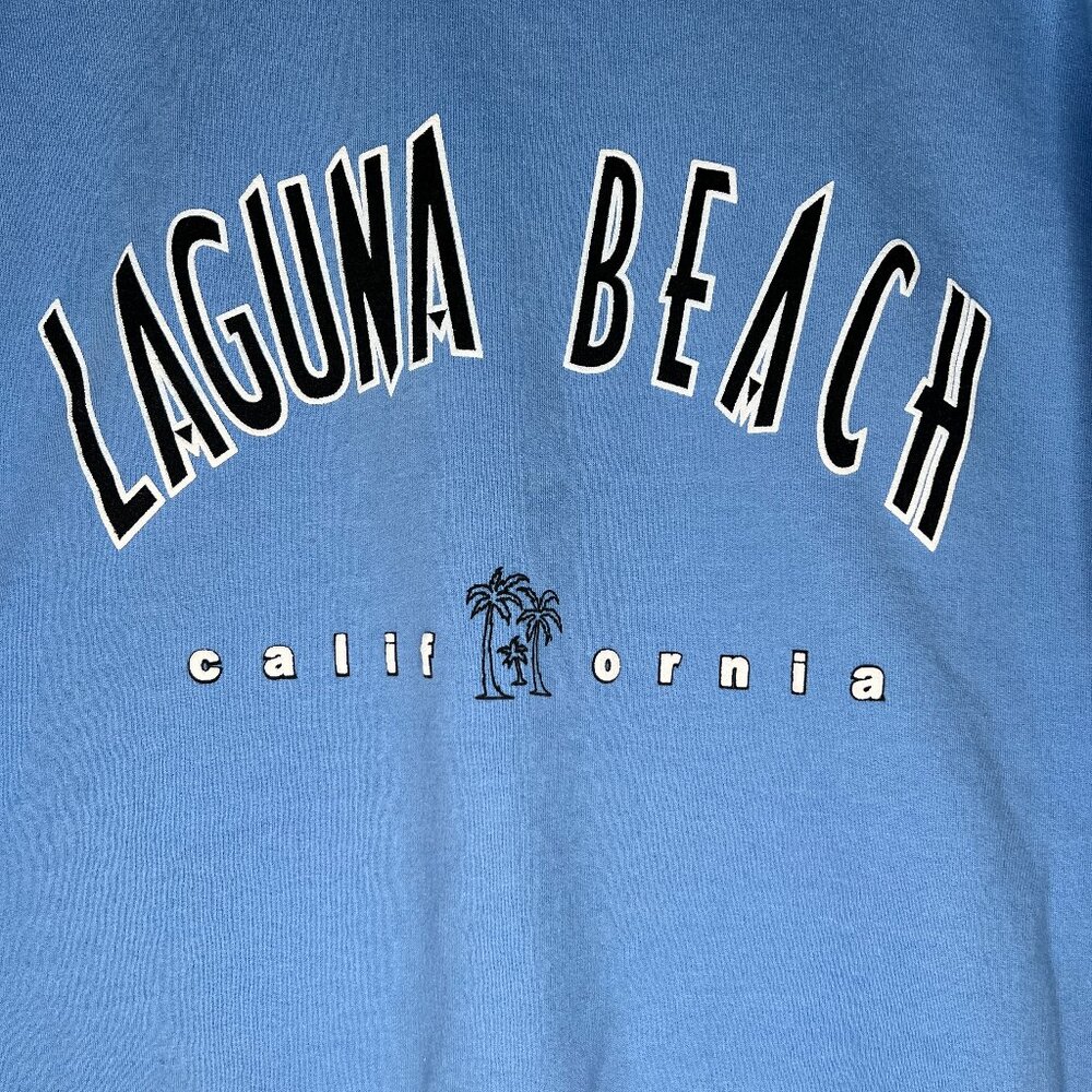 LAGUNA BEACH CALIFORNIA Women's Crewneck Sweatshirt Large - Picture 2 of 4